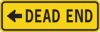 Dead End Traffic Sign Clip Art